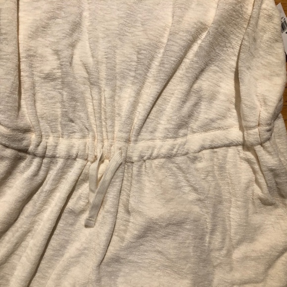 Brand New Old Navy Women’s Cream Terry Cloth Onesie Romper - Picture 7 of 16
